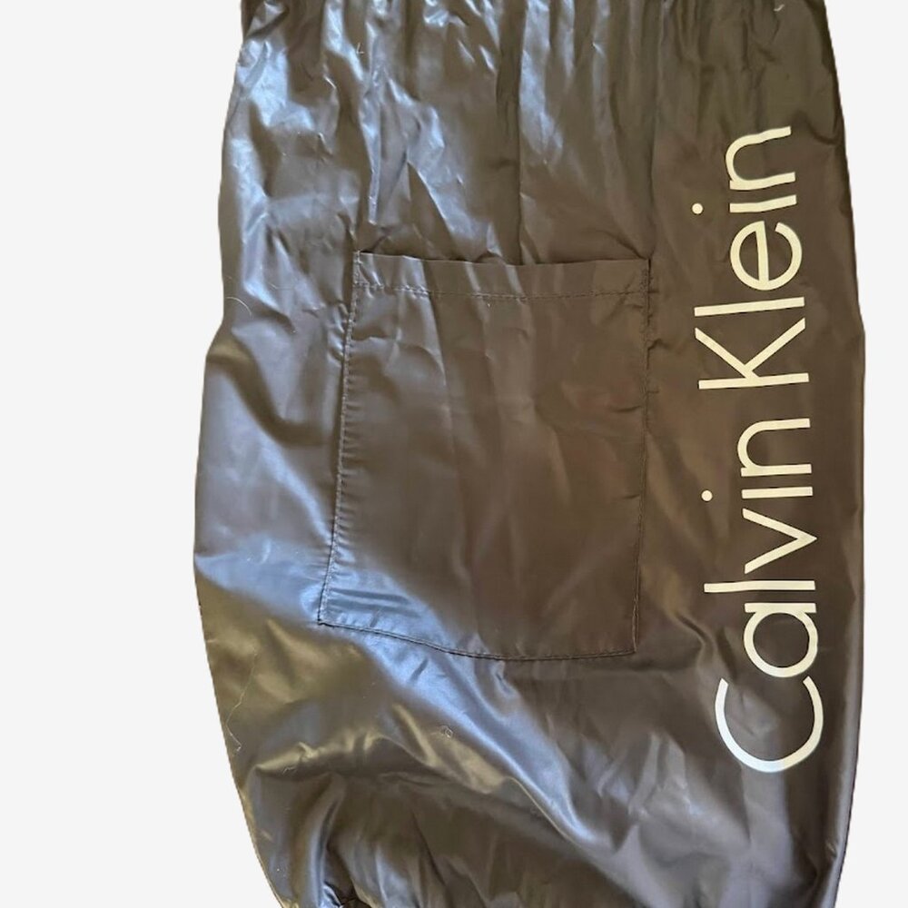 Calvin Klein Packable Fitted Puffer Jacket, Steel Grey - Picture 11 of 11